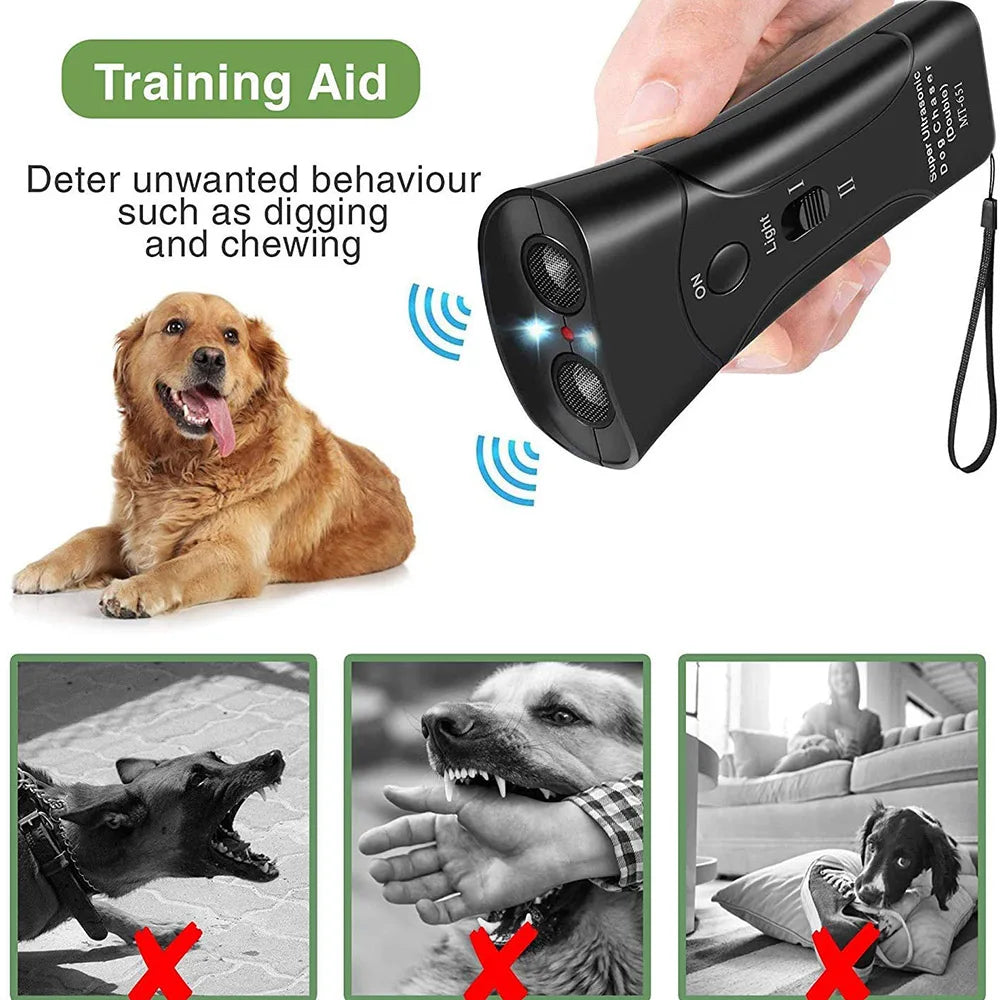 Dog Repeller for Aggressive Dog Ultrasonic Ultra Power Dog Repellents anti Bark Training Device Pet Dog Bark Deterrent Training